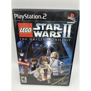 LEGO STAR WARS II: THE ORIGINAL TRILOGY - Sony PlayStation 2 PS2 / Cleaned CIB